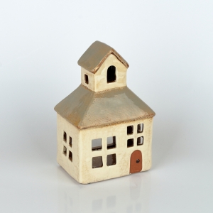 Vánoční dekorace domeček se zvoničkou