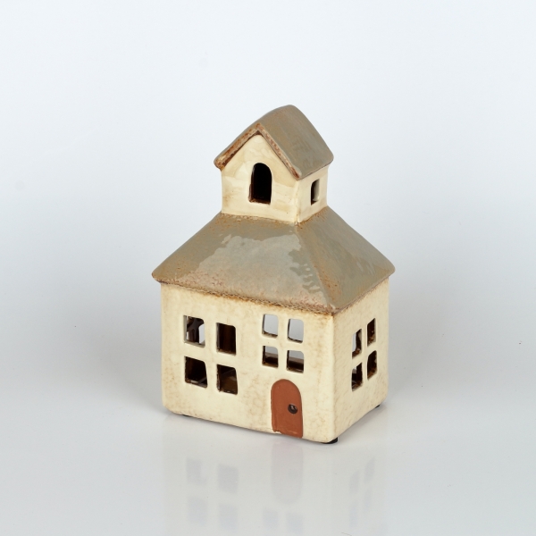 Vánoční dekorace domeček se zvoničkou