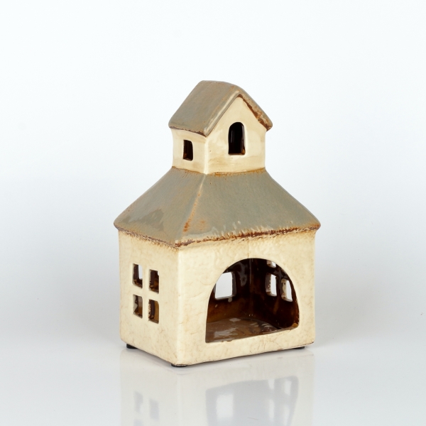 Vánoční dekorace domeček se zvoničkou