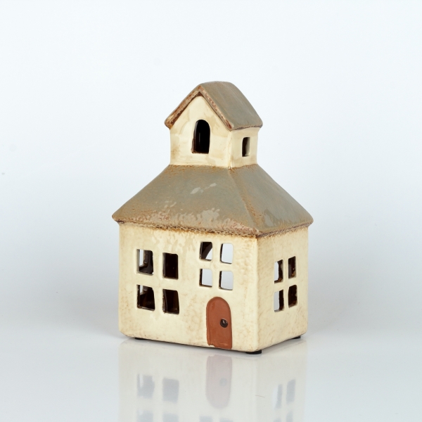 Vánoční dekorace domeček se zvoničkou