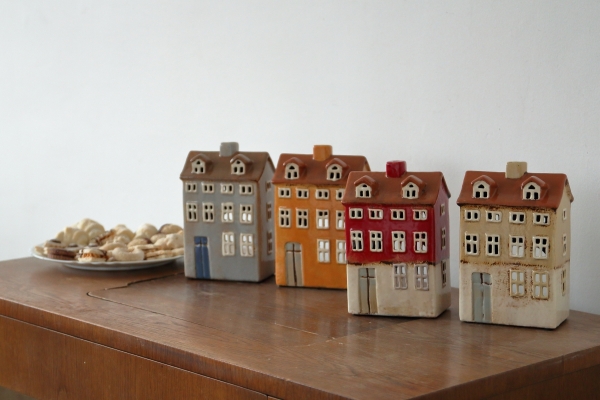 Vánoční dekorace na okna 11,5x18,5x8cm  A