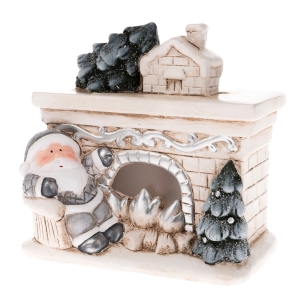 Vánoční dekorace na okno - parapet