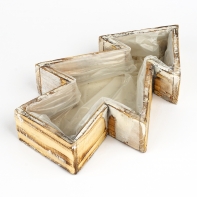 Vánoční dekorace - stromeček (set 2ks)