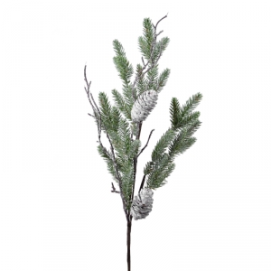 Vánoční dekorace umělá větev jehličnatá 45cm