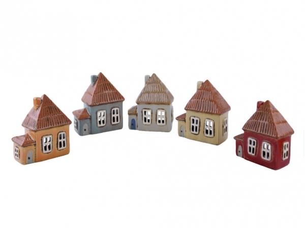 Vánoční domeček 12x13x7,5cm Typ B