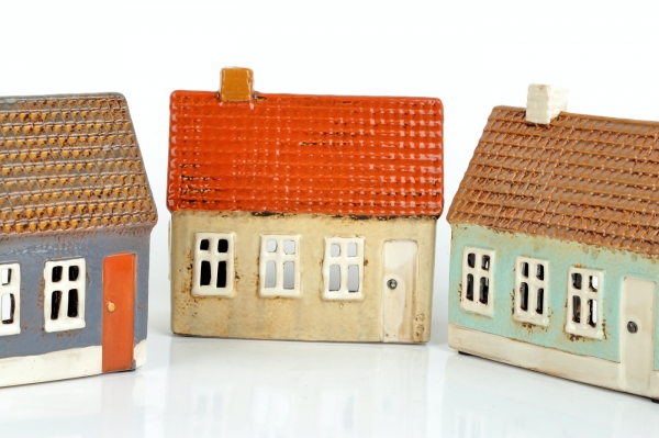 Vánoční domeček 14x7x13cm