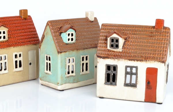 Vánoční domeček 17x7x13cm