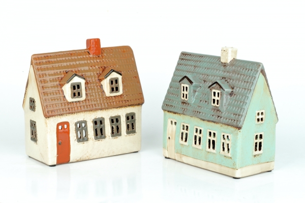 Vánoční domeček chalupa 18x8x16cm