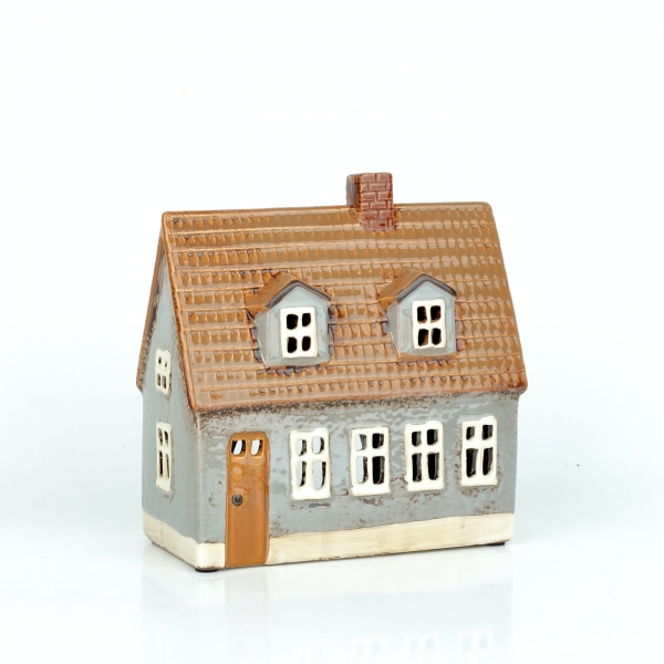 Vánoční domeček horská chalupa 18x8x16cm