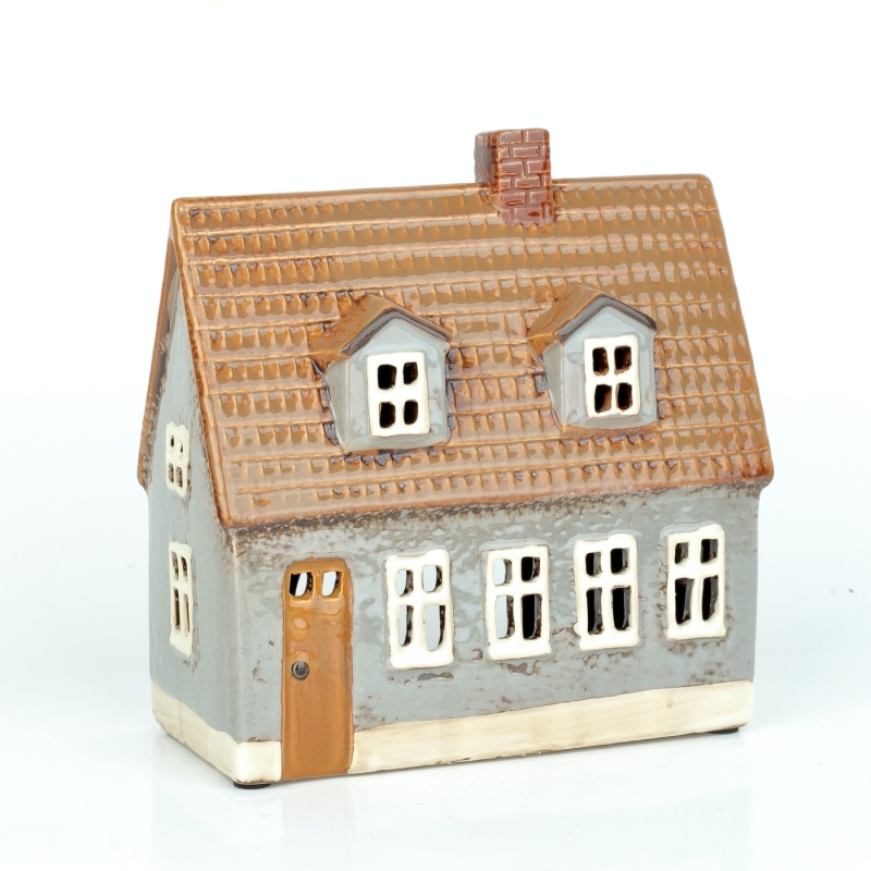 Vánoční domeček horská chalupa 18x8x16cm