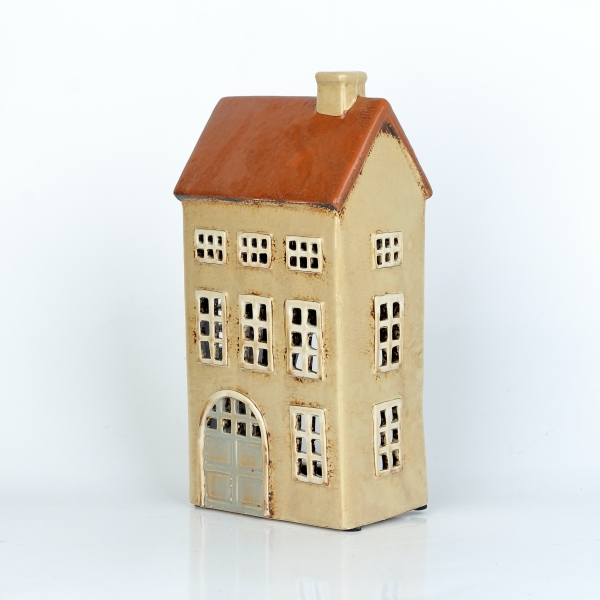 Vánoční domeček na svíčku 12,5x26x8,6cm A