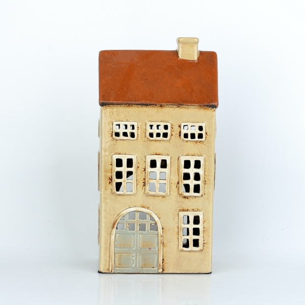 Vánoční domeček na svíčku 12,5x26x8,6cm A
