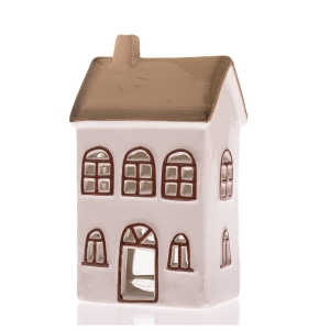 Vánoční domeček na svíčku 9,8 x 17,4 x 7,5 cm