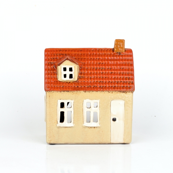 Vánoční domeček NOVAline 17x7x13cm