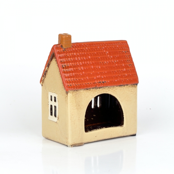 Vánoční domeček NOVAline 17x7x13cm