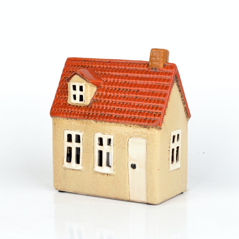 Vánoční domeček NOVAline 17x7x13cm