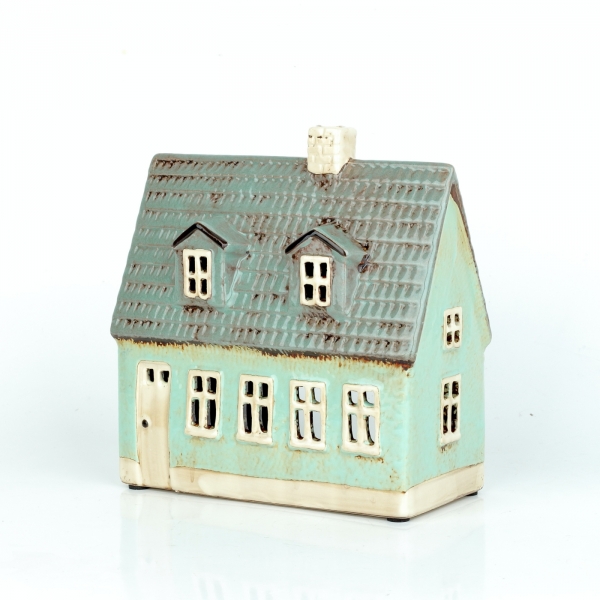 Vánoční domeček NOVAline 18x8x16cm