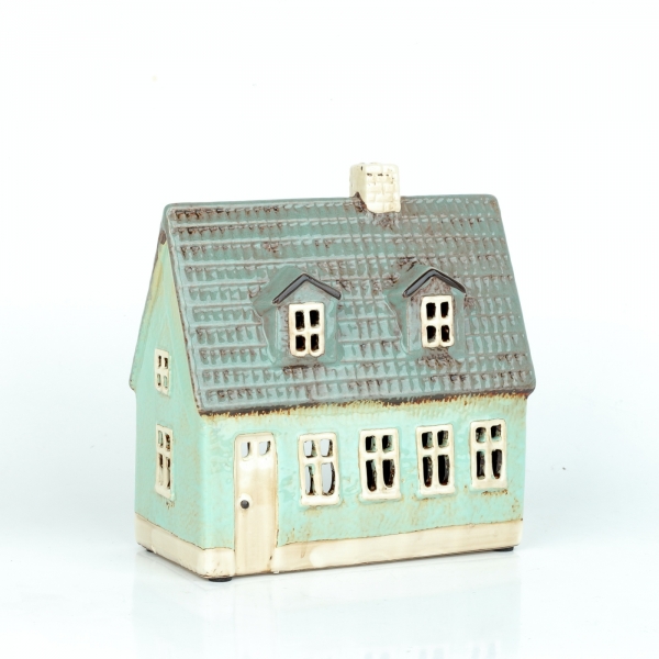 Vánoční domeček NOVAline 18x8x16cm