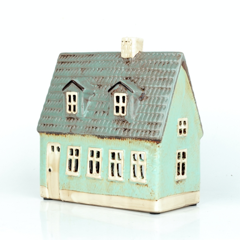 Vánoční domeček NOVAline 18x8x16cm