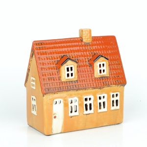 Vánoční domeček škola 18x8x16cm