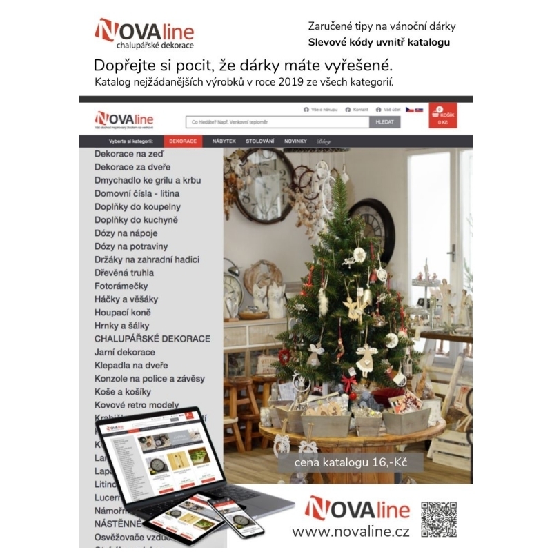 Vánoční katalog NOVAline prodejna