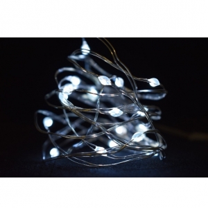 Vánoční osvětlení na drátku 20 LED 200cm