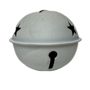 Vánoční ozdoba bílá 6cm