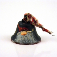 Vánoční ozdoby zvoneček 6 cm 