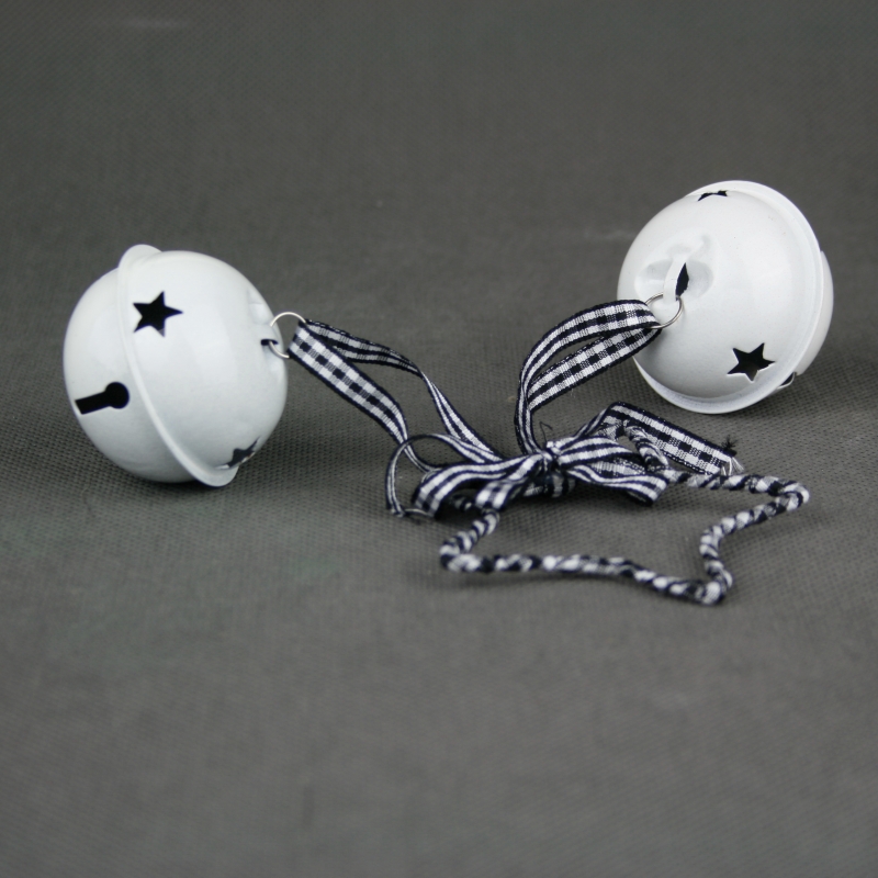 Vánoční rolničky modré (set 2ks)