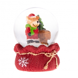 Vánoční sněžítko se sobem