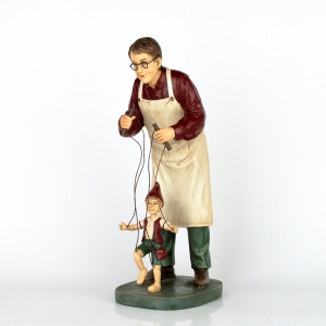 Vánoční soška loutkovodič 36cm 