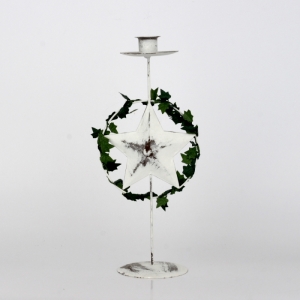 Vánoční svícen s hvězdou 29cm