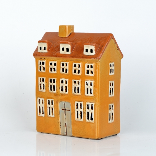 Vánoční svítící domeček 14x19x7,5cm B