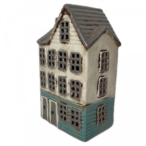 Vánoční svítící domeček 15x23,5x10cm Typ B