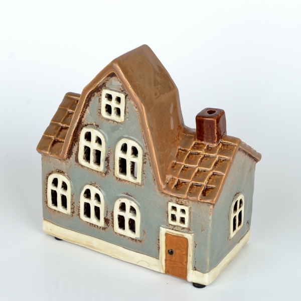 Vánoční svítící domeček 5,5 v17 x h8,5 cm