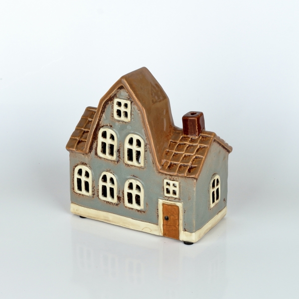 Vánoční svítící domeček 5,5 v17 x h8,5 cm