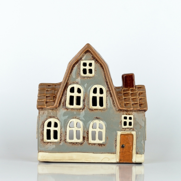 Vánoční svítící domeček 5,5 v17 x h8,5 cm