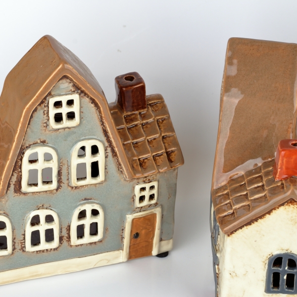 Vánoční svítící domeček 5,5 x 17 x 8,5 cm