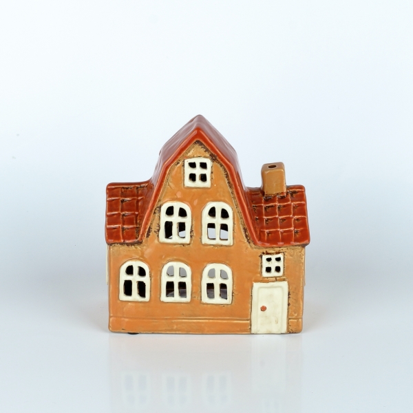 Vánoční svítící domeček 5,5x17x8,5 cm