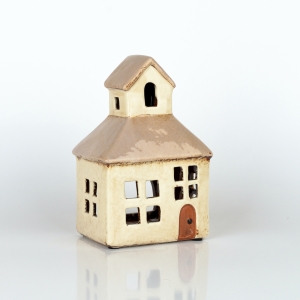 Vánoční svítící domeček se zvoničkou