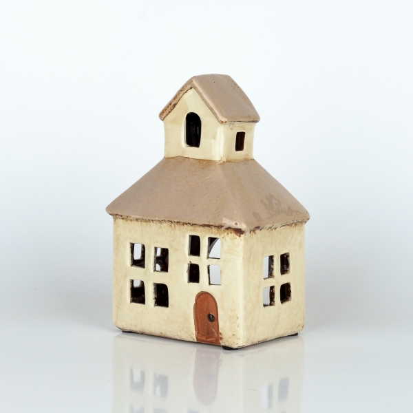 Vánoční svítící domeček se zvoničkou