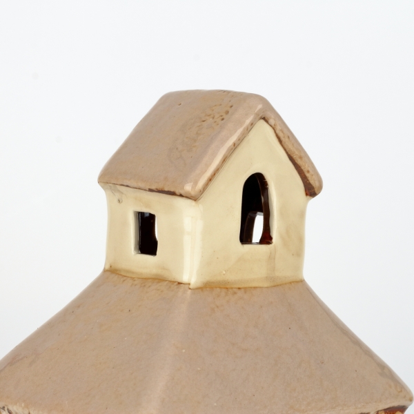 Vánoční svítící domeček se zvoničkou