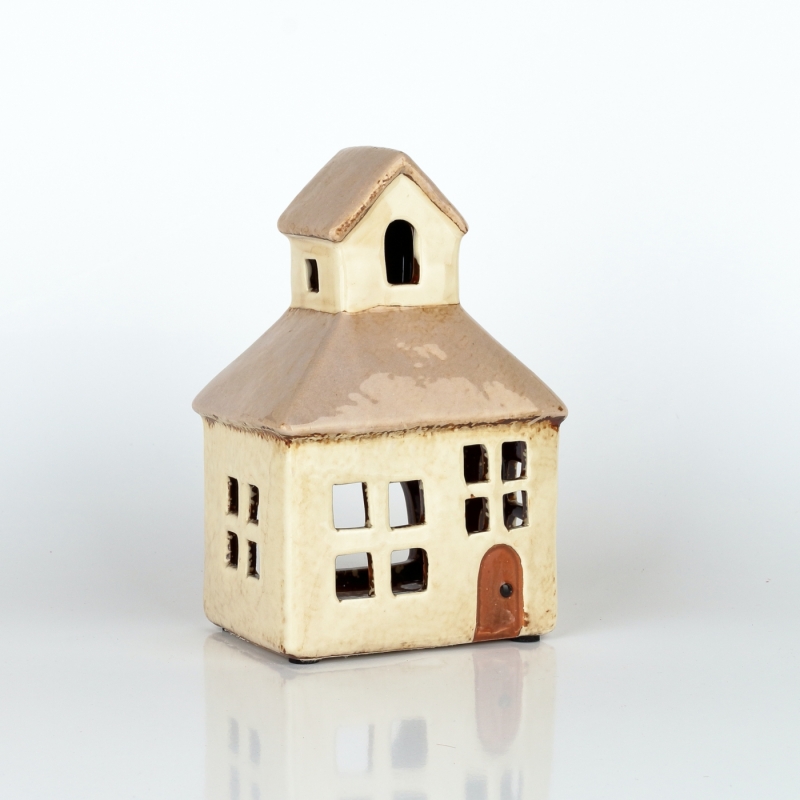 Vánoční svítící domeček se zvoničkou