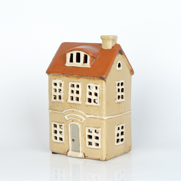 Vánoční svítící domečky 11,5x 19x 11,5cm