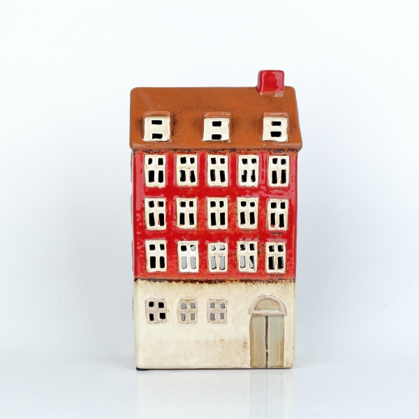 Vánoční svítící domečky 13x23,5x7,5cm  B