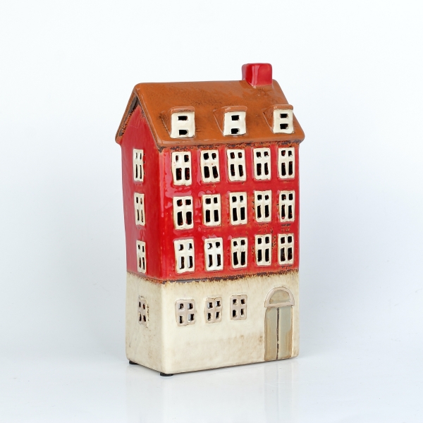 Vánoční svítící domečky 13x23,5x7,5cm  B