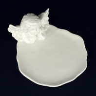 Vánoční talíř na cukroví - anděl