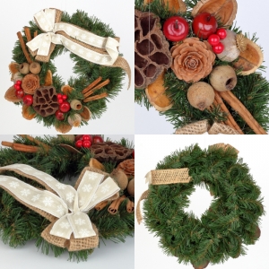 Vánoční věnec 28cm