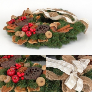 Vánoční věnec 42cm