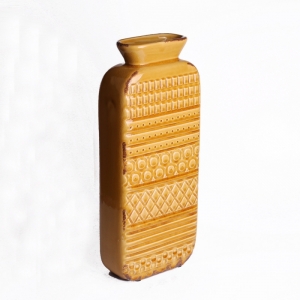 Váza keramika aztécký vzor 41x17cm